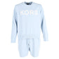 Michael Kors Sweatshirt and Shorts Set in Light Blue Cotton