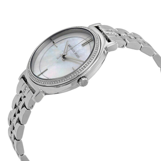 Michael Kors Cinthia MK3641 Women's Silver Quartz 33MM Watch