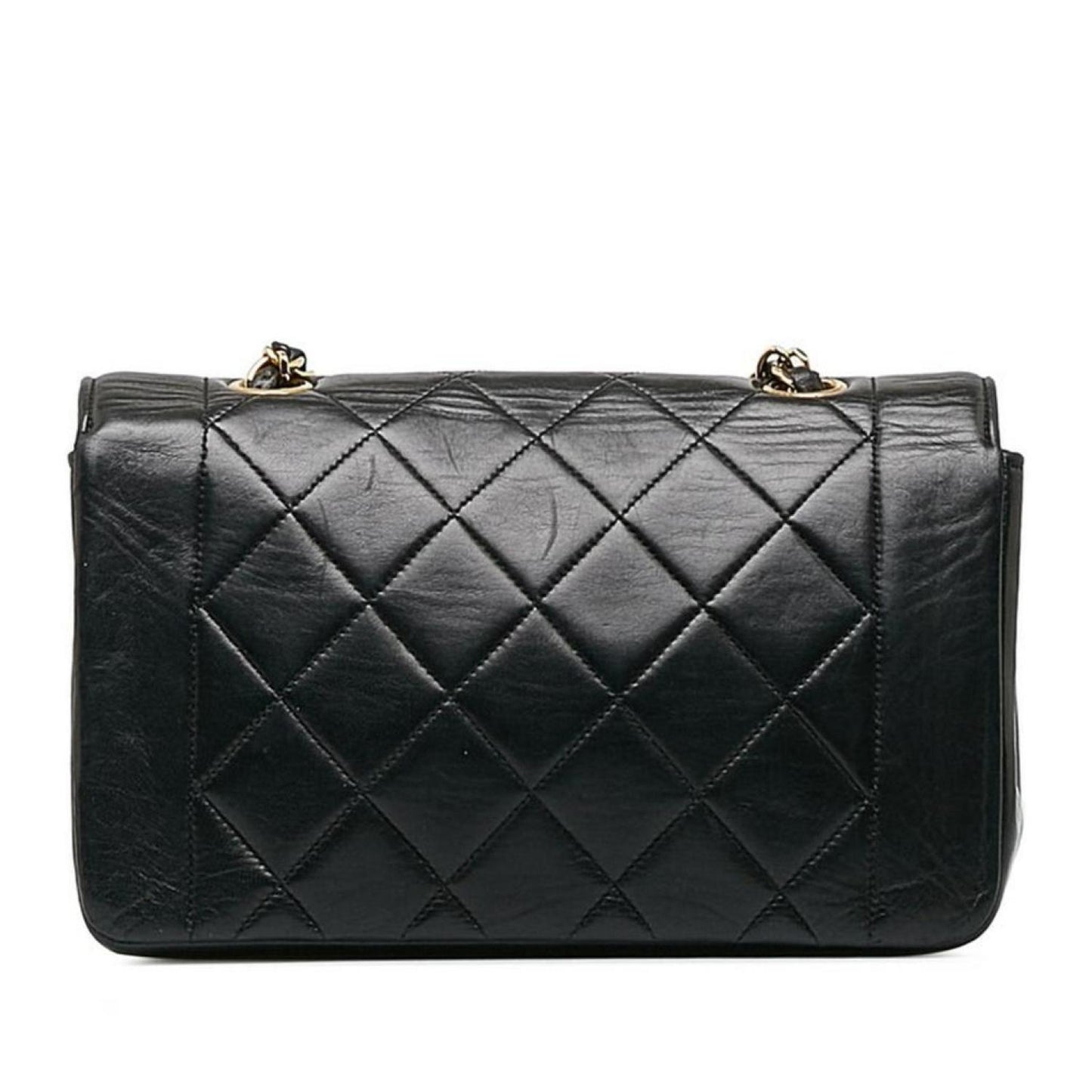 Chanel Diana  Leather Shoulder Bag (Pre-Owned)