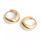 Signature Hallmark Tubular Huggies Earrings