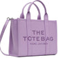 Purple 'The Leather Medium' Tote