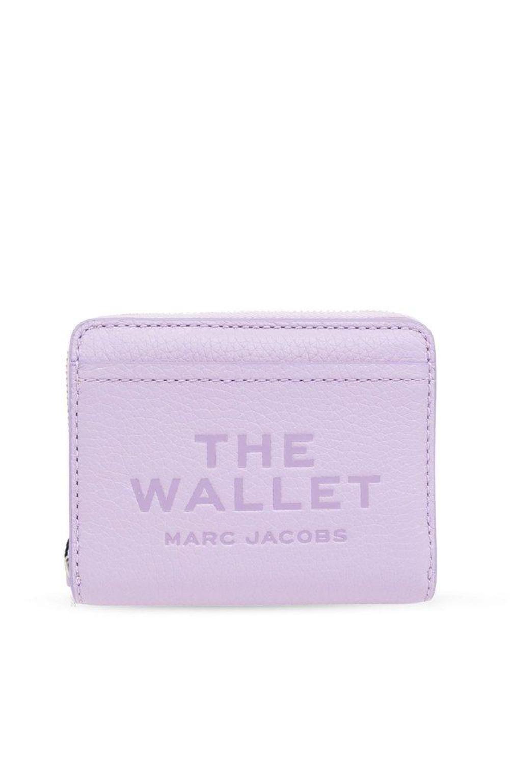 Marc Jacobs Logo Printed Zipped Mini Compact Wallet