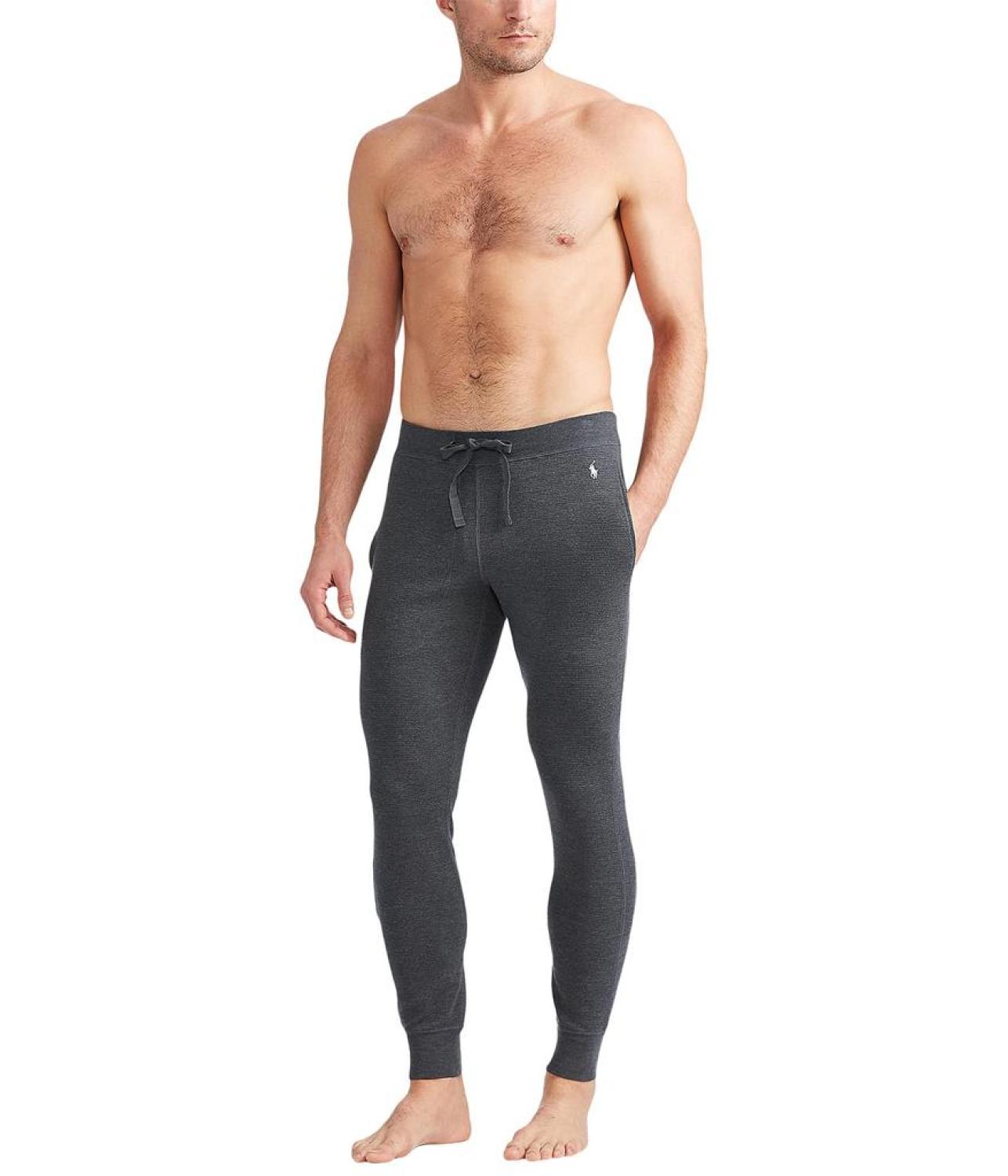 Midweight Waffle Solid Jogger Pants