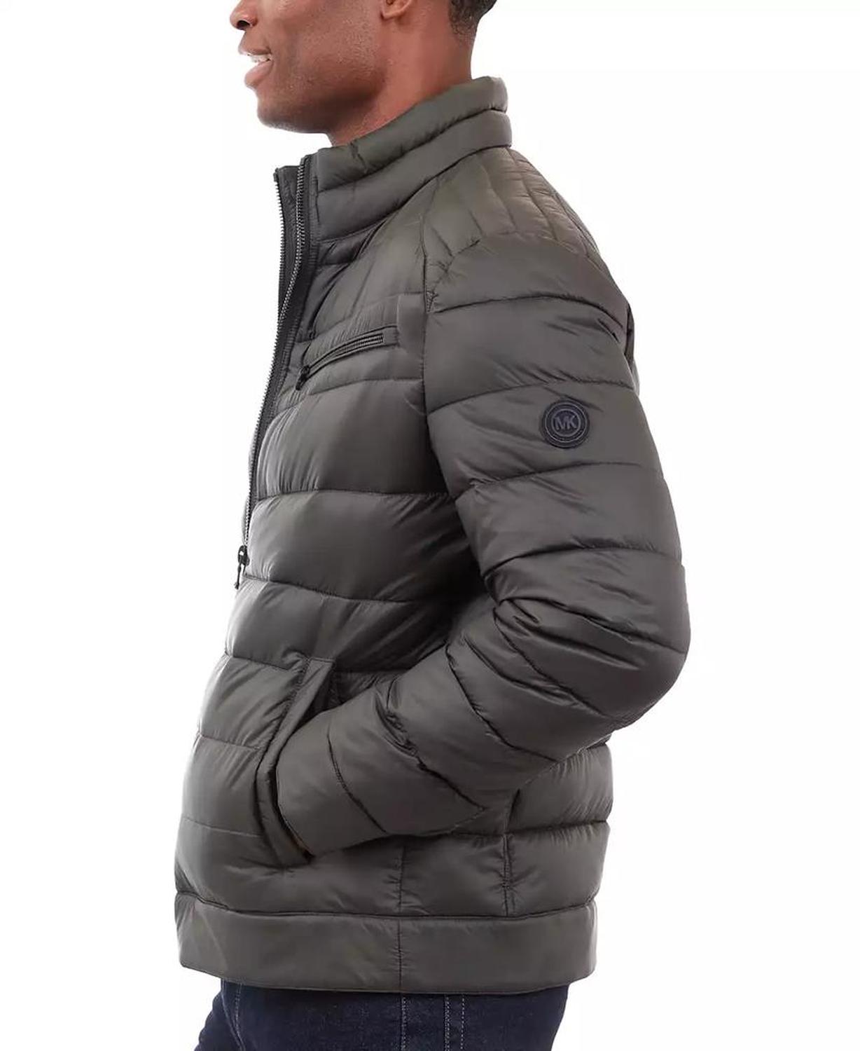 Men's Quilted Full-Zip Puffer Jacket