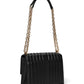 Deco Quilted Leather Chain Shoulder