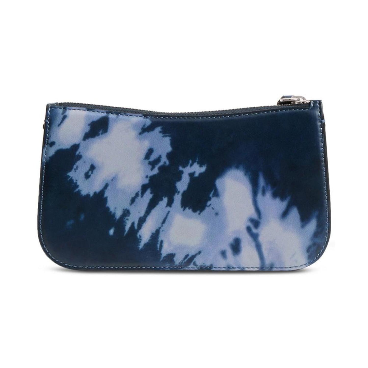 Penn Small Leather Shoulder Bag with Tie Dye Print