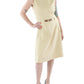 Womens Ponte Sleeveless Shift Dress