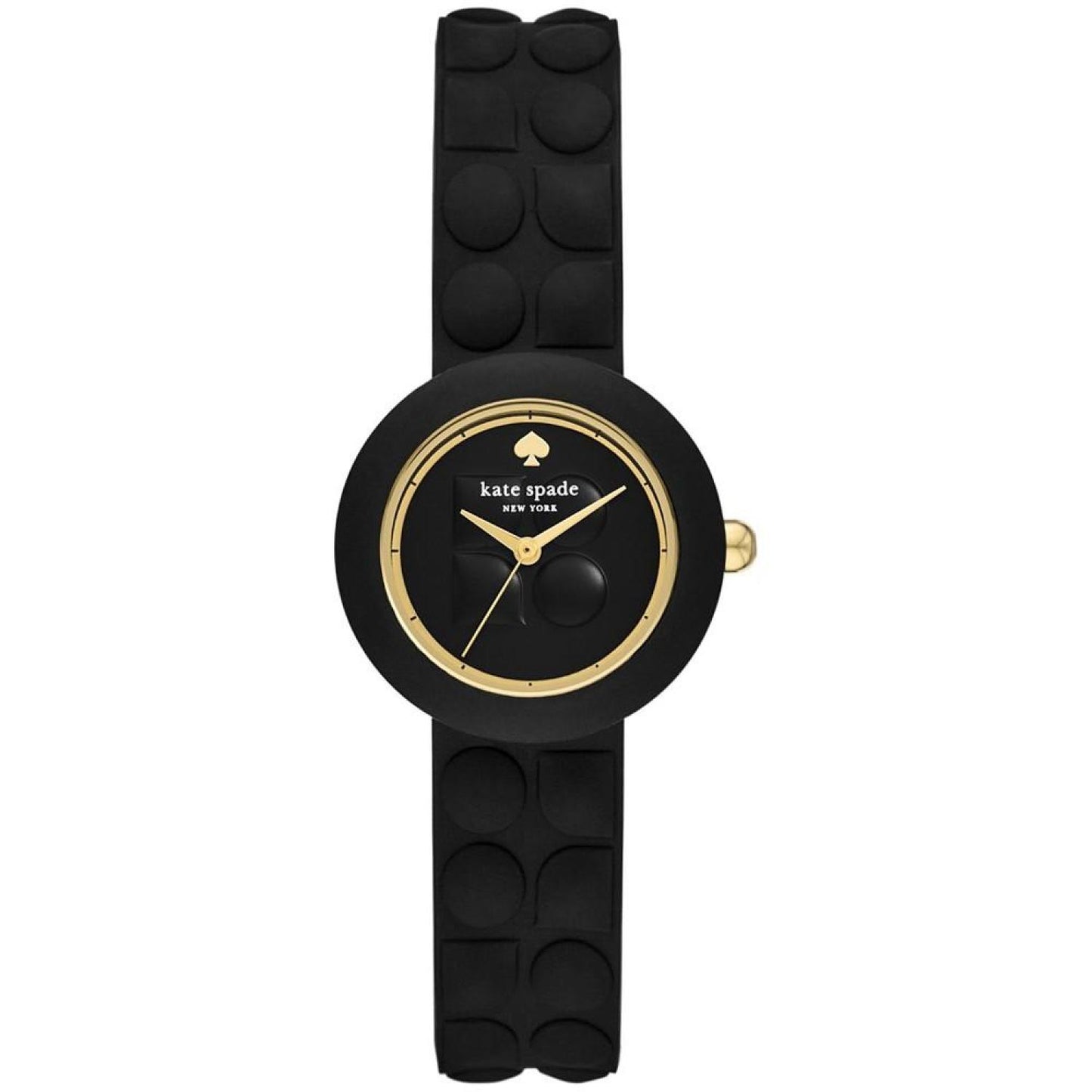 Women's Mini Park Row Black Silicone Watch 28mm