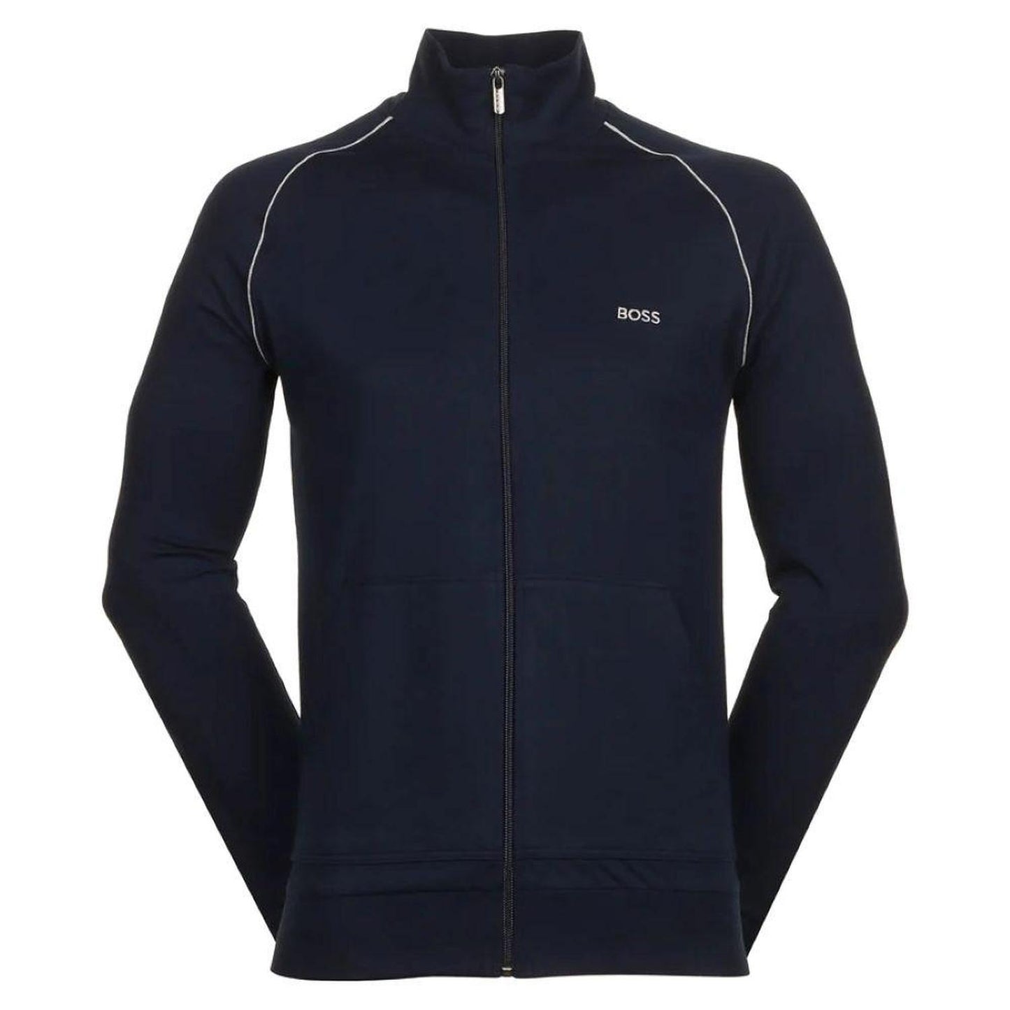 Hugo Boss Men's Mix & Match Zip-Up Jacket, Navy