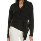 Michael Kors Collection Sarong Wrap Shirt