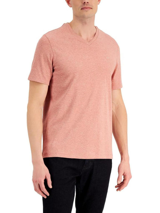 Mens Cotton V-Neck T-Shirt