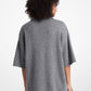 Wool and Cashmere Blend Short-Sleeve Sweater