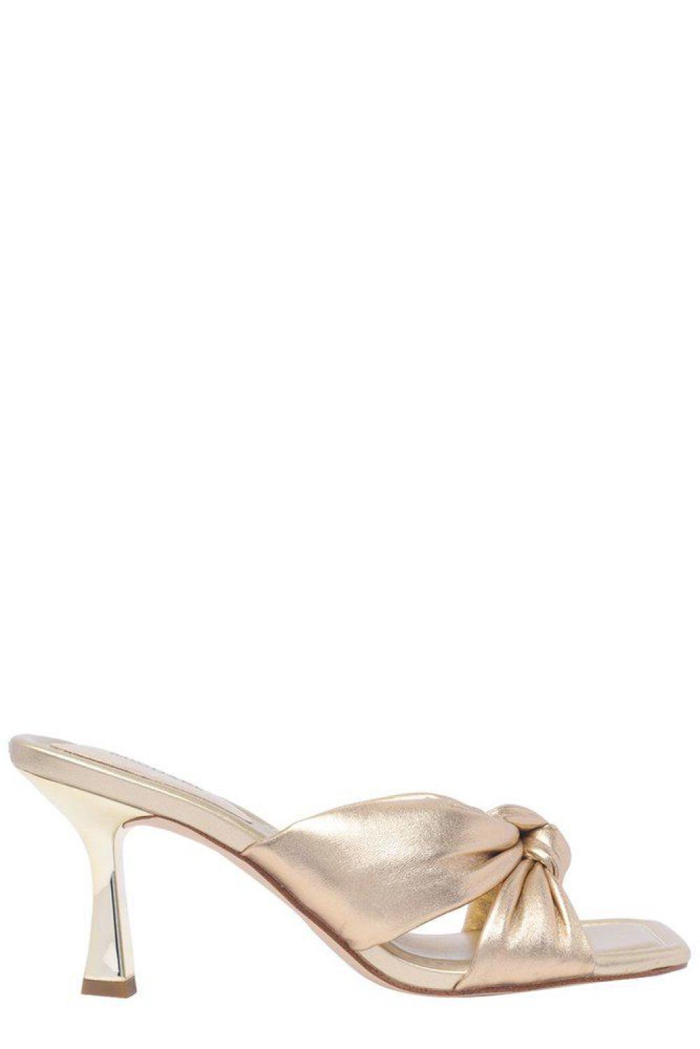 Michael Michael Kors Elena Metallic Heeled Sandals