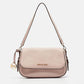 Michael Kors Pink Leather Large Bedford Legacy Shoulder Bag