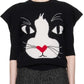 Black 'The Cat' Sweater