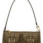 Michael Michael Kors Zoe Small Pebbled Pochette Bag