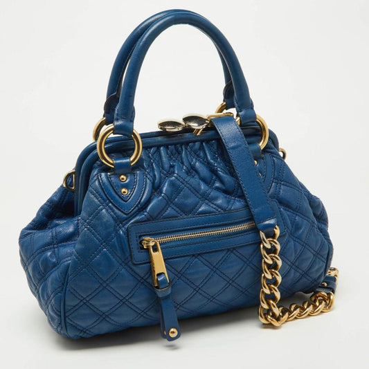 Marc Jacobs Quilted Leather Little Stam Shoulder Bag