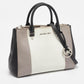 Michael Michael Kors Tricolor Leather Jet Set Double Zip Tote