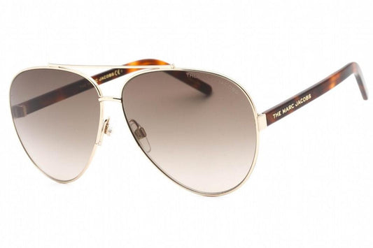 Marc Jacobs Women's Sunglasses Gold Havana 62mm Sunglasses