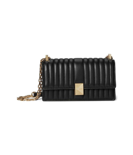 Tribeca Quilted Leather Mini Flap Chain Crossbody