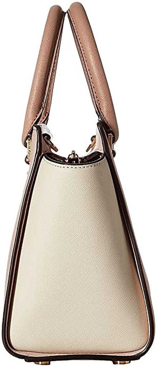 Michael Kors Women's SelmaTop Zip Satchel (Soft /Ecru/)