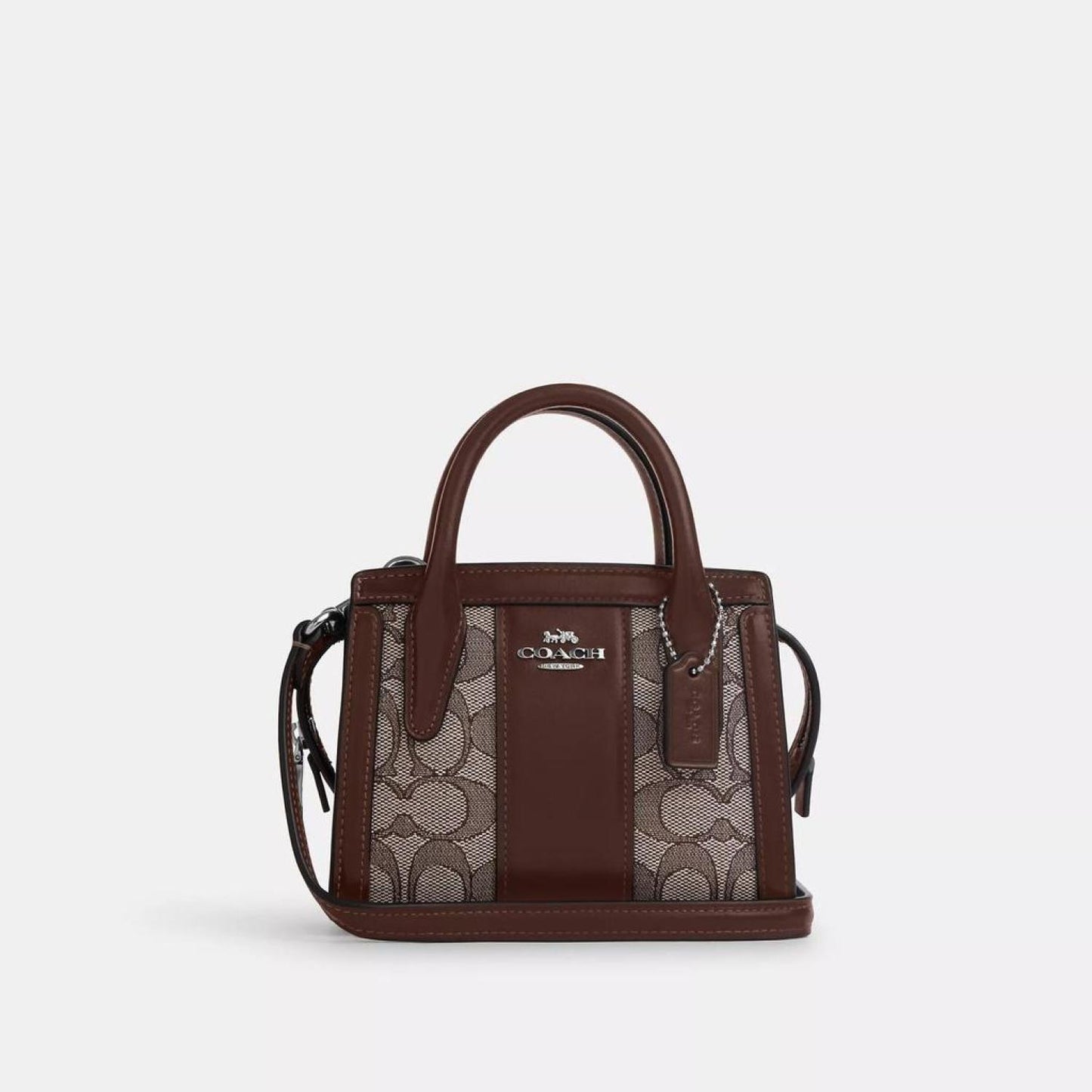 Coach Outlet Andrea Mini Carryall In Signature Jacquard