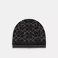 Coach Outlet Signature Metallic Knit Beanie