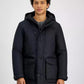 Men's Herringbone Hooded Parka