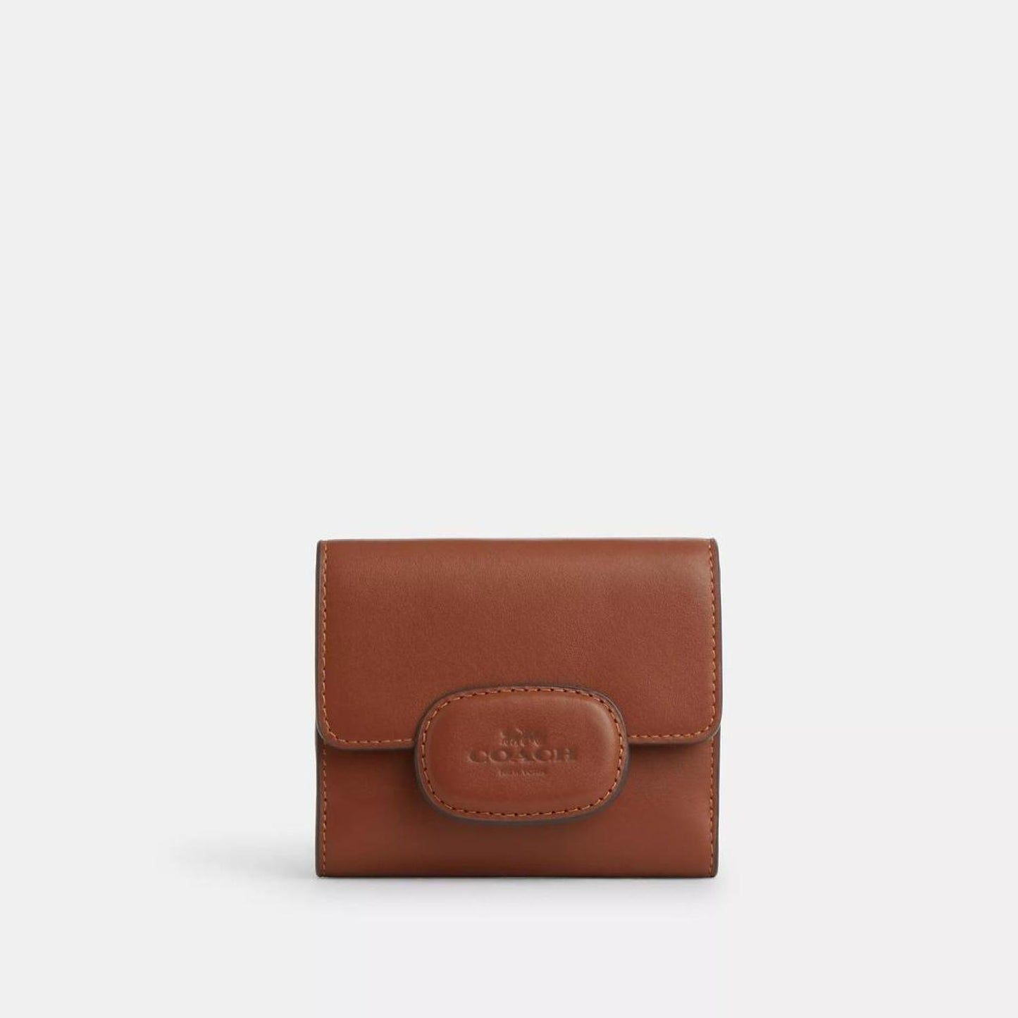 Coach Outlet Eliza Small Wallet With Leather Covered Closure