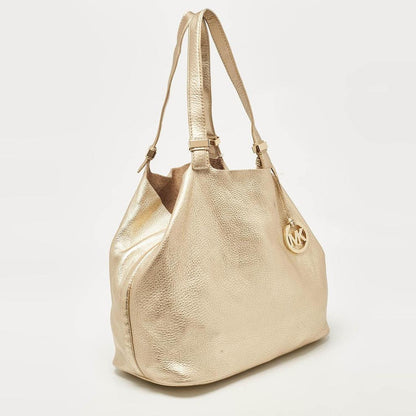 Gold Soft Leather Colgate Tote