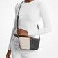 Jet Set Small Two-Tone Logo Crossbody Bag