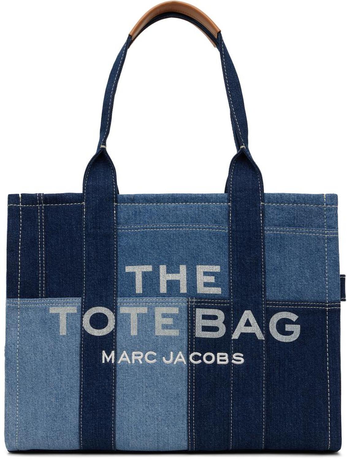 Blue 'The Denim Large' Tote