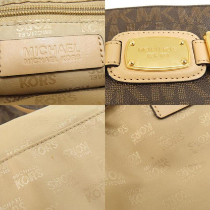 Michael Kors Signature  Canvas Shoulder Bag (Pre-Owned)