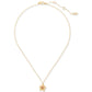 Gold-Tone Paradise Flower Mini Pendant Necklace, 16" + 3" extender