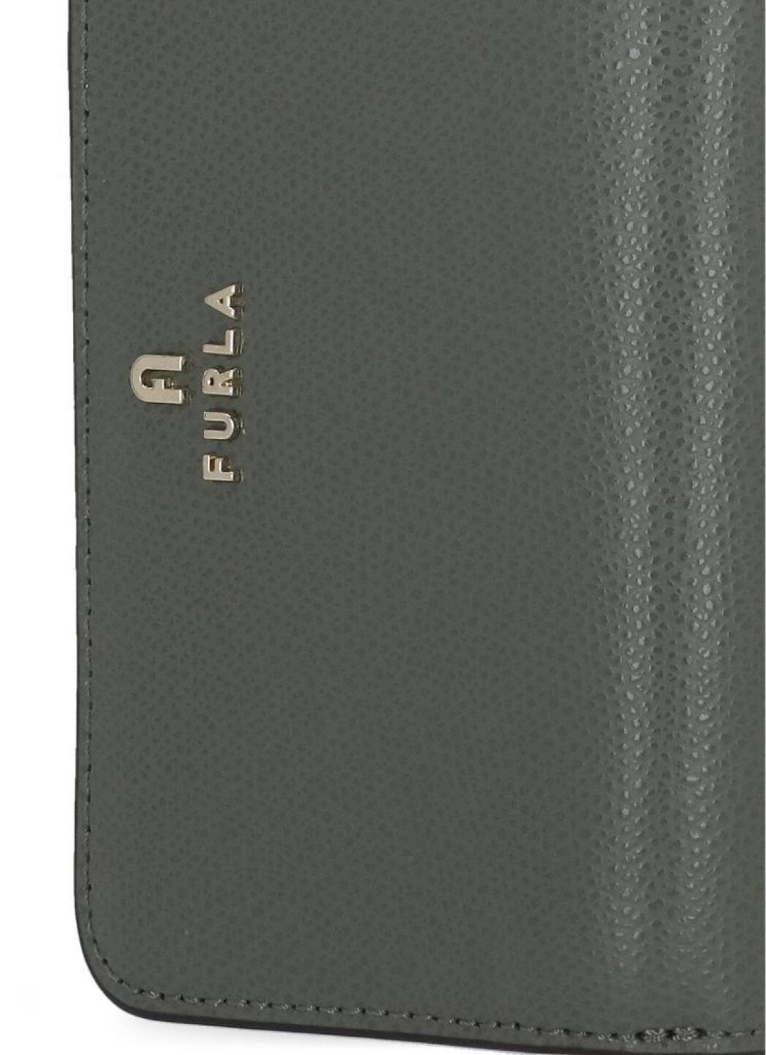 Furla Logo-Plaque Zipped Wallet