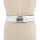 Michael Kors Women's 32MM smooth leather belt