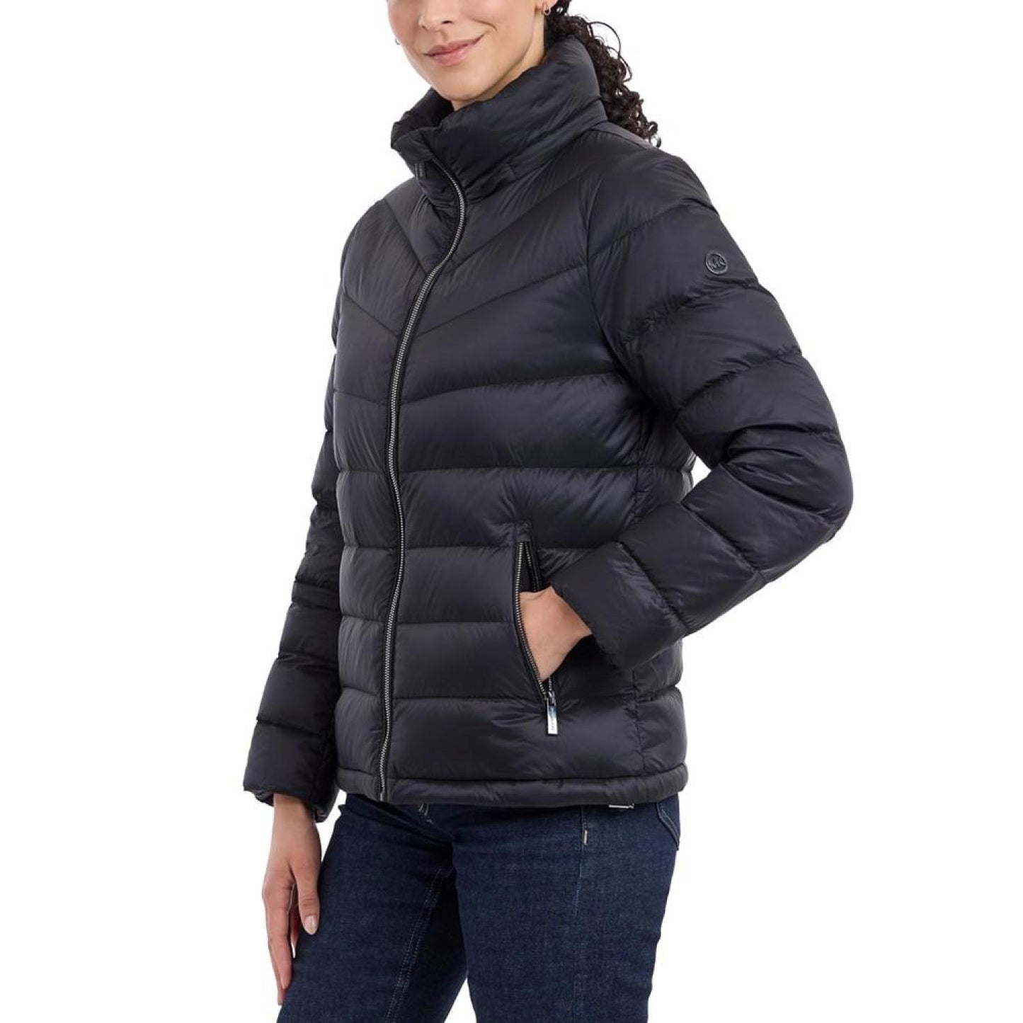 Women's Hooded Shine Packable Down Puffer Coat, Created for Macy's