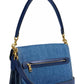 Chain Tabby Small Denim Shoulder Bag