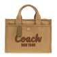 Coach Logo Flocked Tote Bag