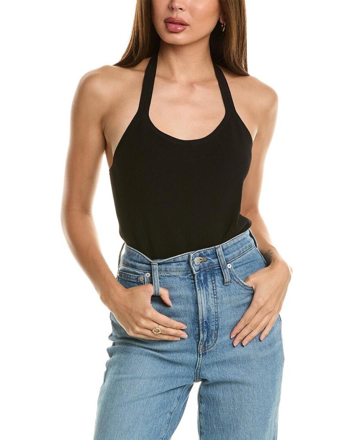 Michael Kors Collection Halter Bodysuit