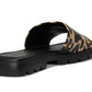 Florence Sandal with Leopard Print