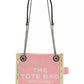 The Denim Chain Crossbody Tote Bag