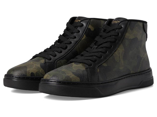 High Line High Top Sneaker In Signature Camo Print