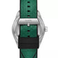 Men's Accelerator 2.0 Three-Hand Date Green Nylon and Silicone Watch 42mm