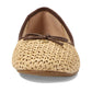 Abigail Raffia Ballet Flat