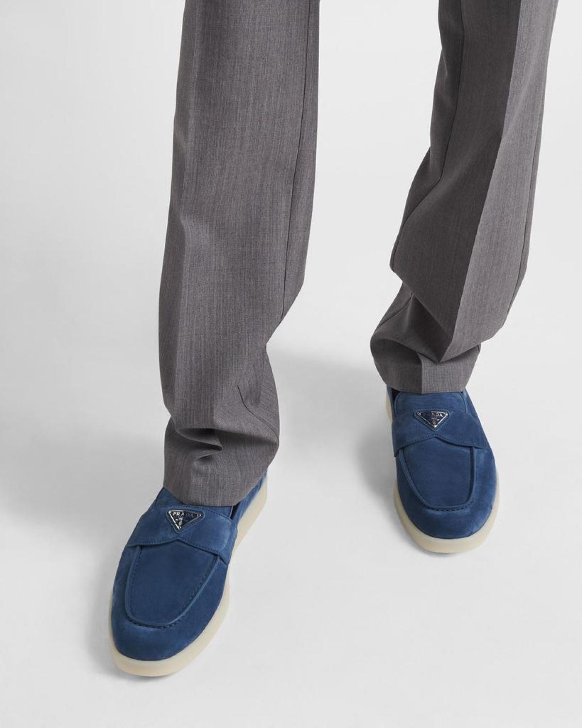 Prada Astral Suede Loafer