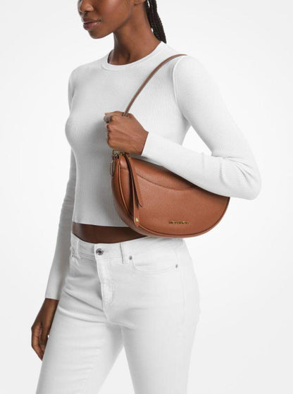 Dover Medium Pebbled Leather Crossbody Bag