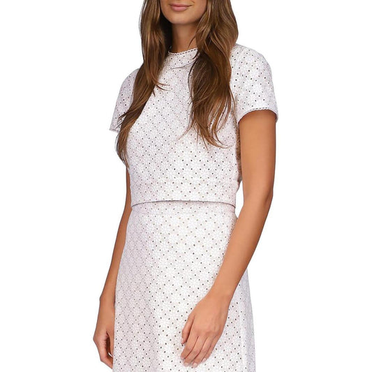 Plus Womens Eyelet Lining Shell