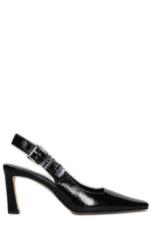 Michael Kors Darrington Crackled Slingback Pumps