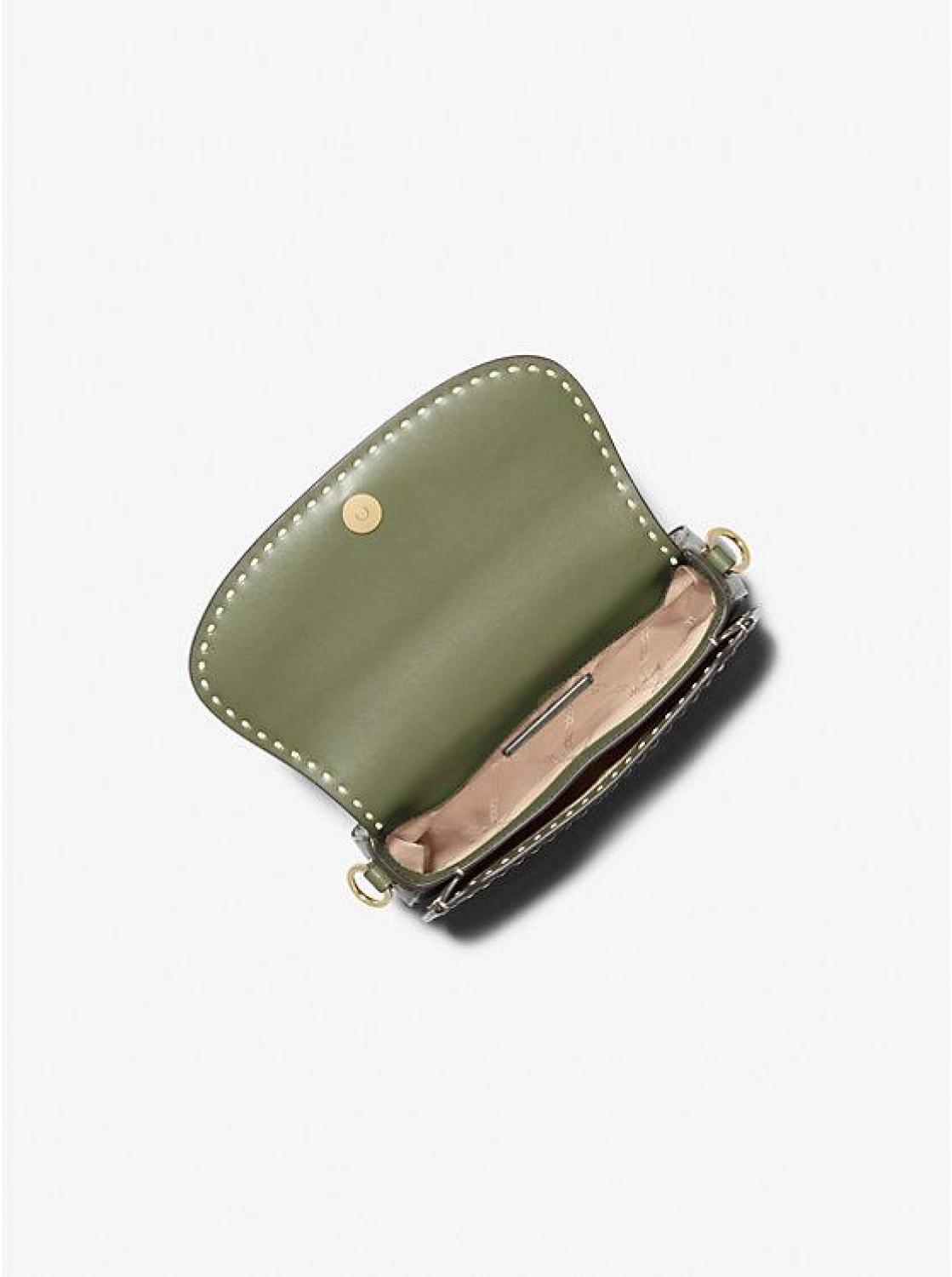 Mila Small Hand-Stitched Leather Shoulder Bag